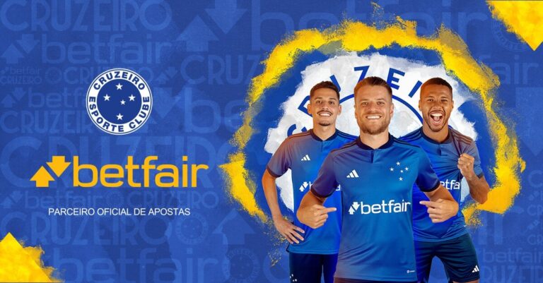 Cruzeiro anuncia Betfair com​o patrocinador máster
