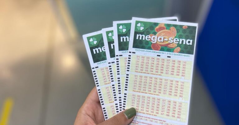 Apostas levam prêmio da Mega-Sena