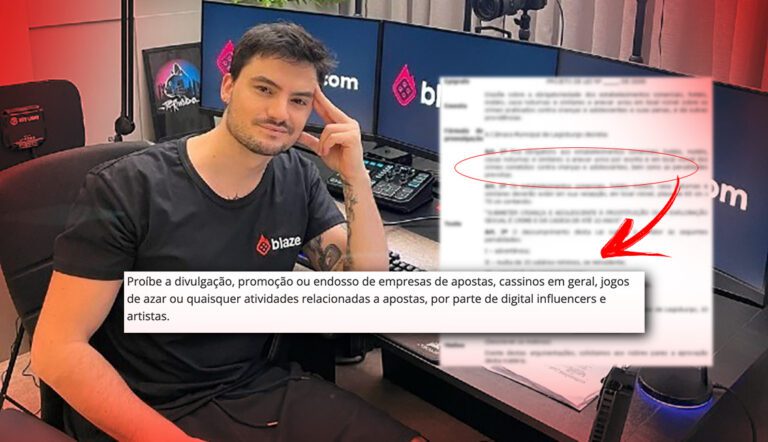 Projeto de lei pode proibir influenciadores de promover jogos no Brasil