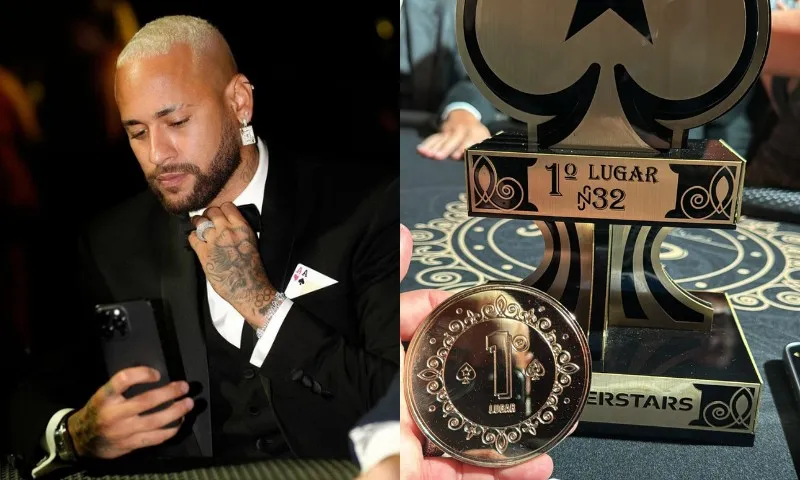 Neymar conquista torneio de Poker