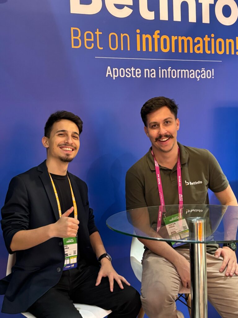 Raul Carlin e Vinicius Prebil (Gaming365 + Betinfo)