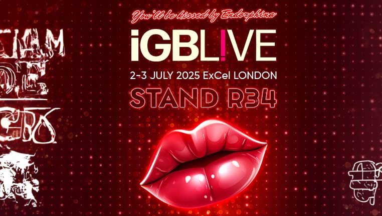 Endorphina promete beijos e inovação no iGB Live 2025 em Londres