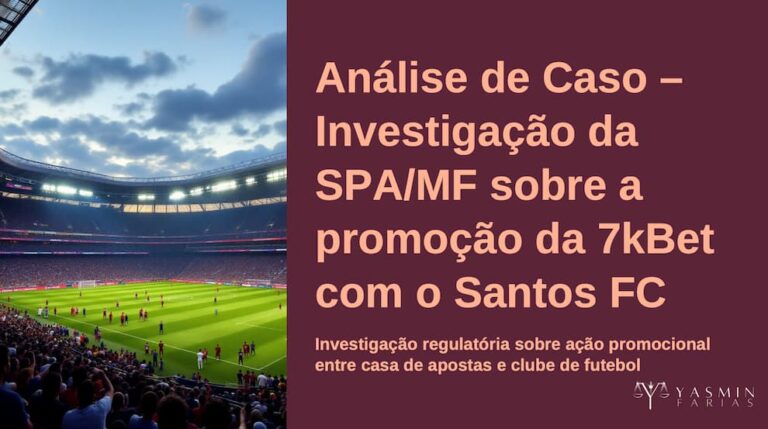Fazenda investiga promoção do Santos com a 7kBet; Análise alerta para riscos regulatórios e reputacionais