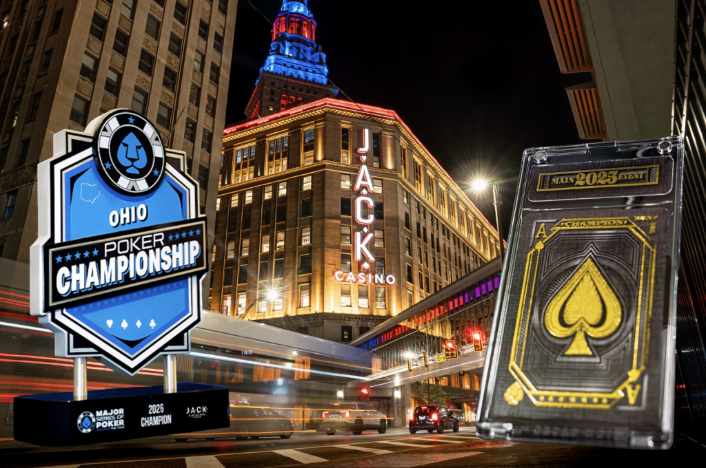 MSPT vai para JACK Cleveland esta semana para o Ohio Poker State Championship